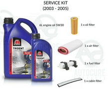 FITS BMW 3 SERIES 2.0 318D SE (E46) DIESEL SERVICE KIT (2003-2005) FULL KIT