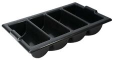 4 SECTION COMPARTMENT BLACK