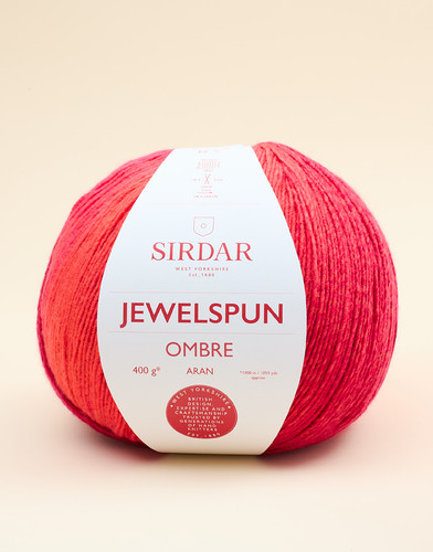 Sirdar jewelspun ombre aran - jewelspun,