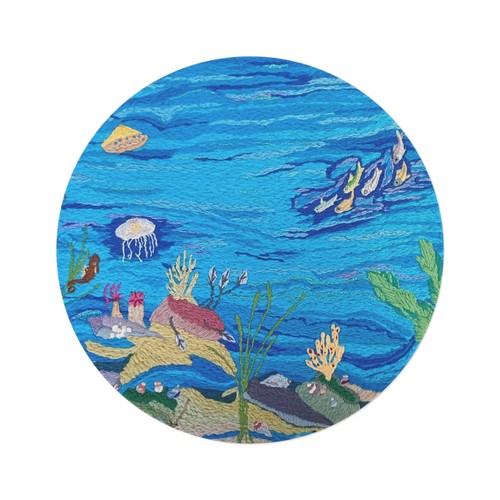 Coral reef ocean art - coral,