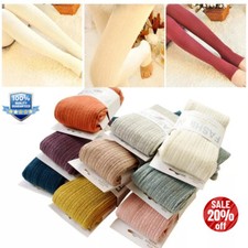 New Yarn Knitted Footed Tights