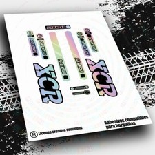 COMPATIBLE STICKER FORK SR SUNTOUR XCR 28mm 32mm STICKER WP496