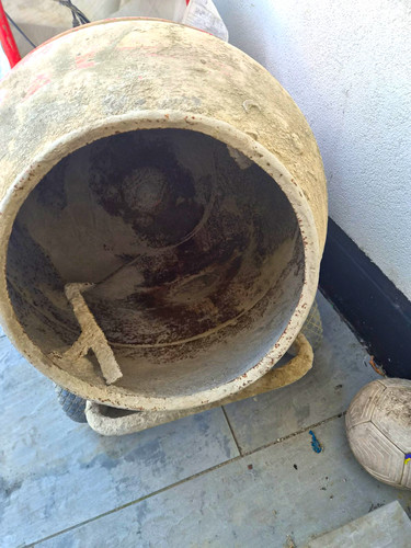 Electric portable cement mixer - portable,