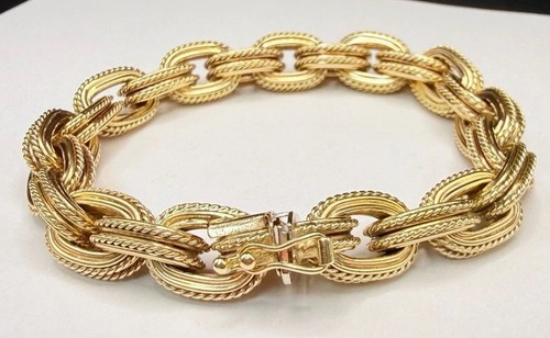 Solid 9ct yellow - 9ct, fancy