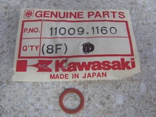 NOS OEM Kawasaki Float Valve Gasket 1980-84 KZ550 KM100 KE100 550LTD 11009-1160