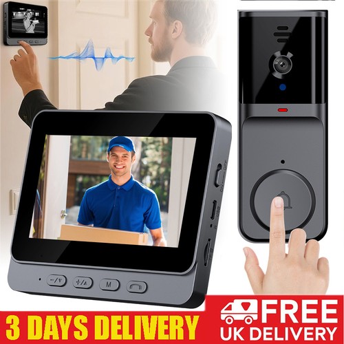 Wireless video door - video, bell