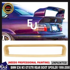 FOR BMW 3 SERIES E36 M3 GT CLASS II 2 1990-1998 REAR TRUNK BOOT SPOILER QUALITY