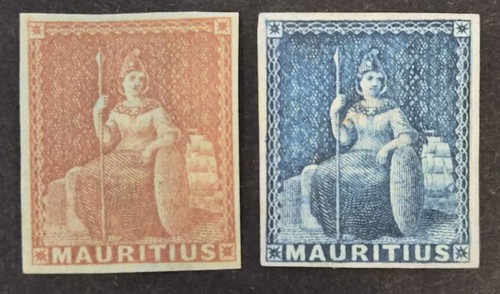 Mauritius sg30 britannia - mauritius, sg30–31