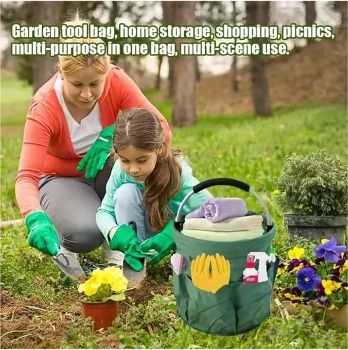 Cleaning caddy with - with, handle