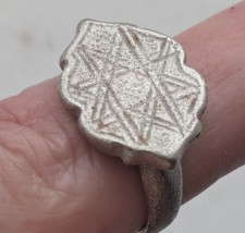 A Medieval Solid Silver ring