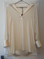 Loro Piana Silk Satin Collared