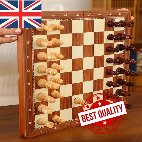 Wooden chess set - wooden, set,