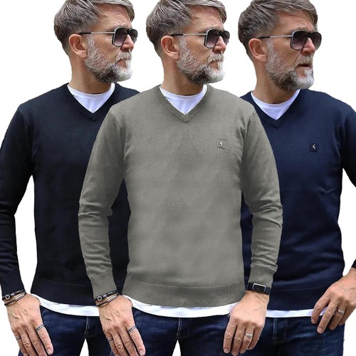 Gabicci mens knitted jumper - gabicci,