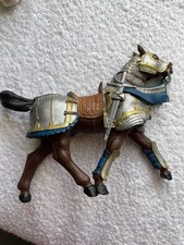 Papo Armoured Knights Horse Vintage 2006 Great Condition