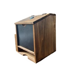 Wood Suggestion Box Utility
