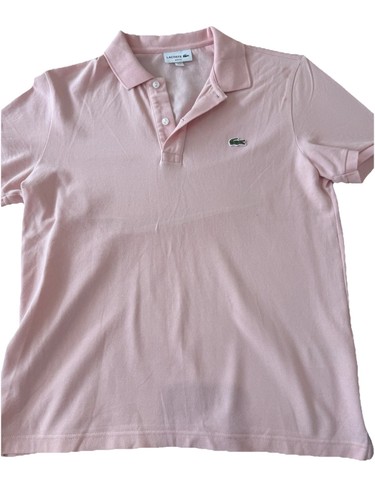 Lacoste polo shirt pink - polo,