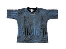 Rare Vintage 90s Adidas Newcastle United Training Jersey Shirt Top Mens Medium