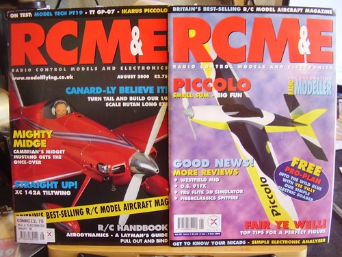 Rcm model aircraft - x,