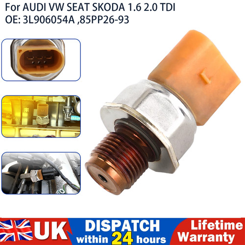 Fuel rail pressure sensor - pressure, for