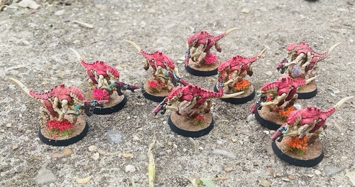 Painted tyranid termagants - painted,