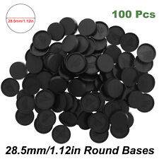 100pcs 28.5mm Round Bases