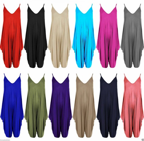 Ladies cami lagenlook romper - ladies,