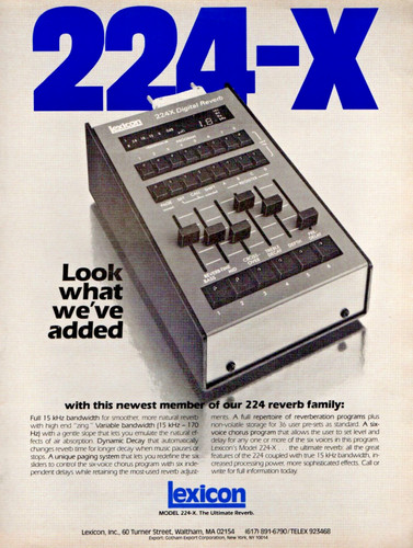 Vtg 80s lexicon 224 - vtg, 224-x
