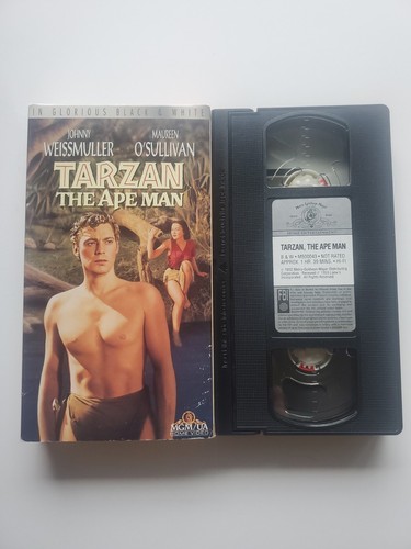 Tarzan the ape man vhs - tarzan,