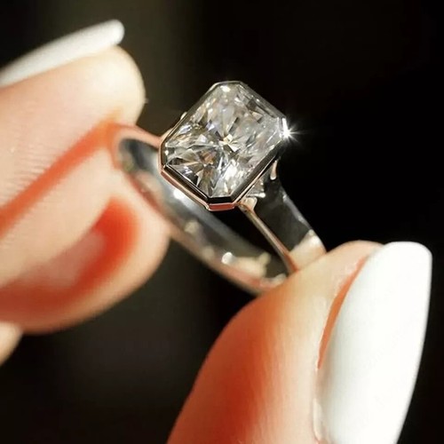 9x7 radiant cut moissanite - 9x7,