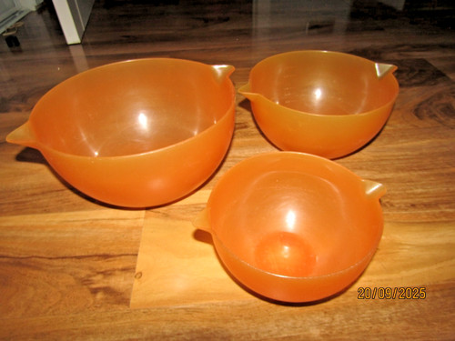 Set vintage orange rosti - orange,