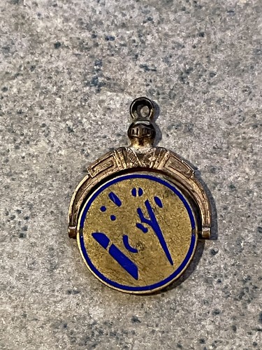 Vtg masonic spinner watch - masonic,