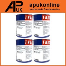 4L Wheels Orange Paint Tractol