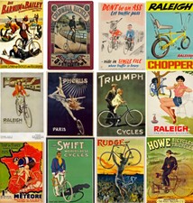Vintage Bicycle poster retro