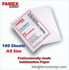 A3, A4, pre-cut mug 24 x 10cm sublimation paper for sub press heat transfer