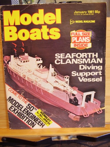 Vintage model boats mag - model,