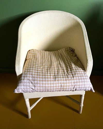 Vintage cream wicker lloyd - vintage,