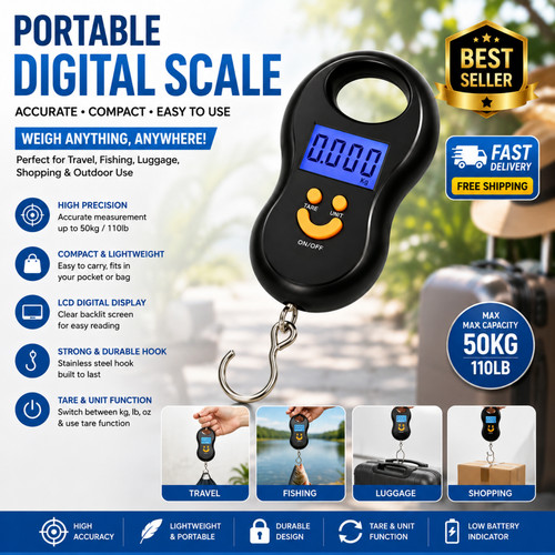 50kg 110lb digital fishing - digital,