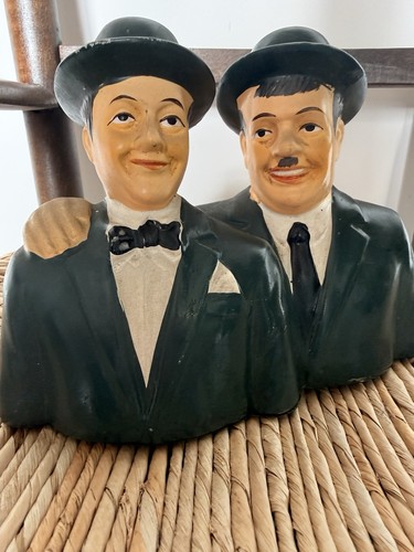 Vintage laurel and hardy head - vintage,