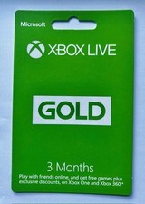 Microsoft Xbox Live Gold