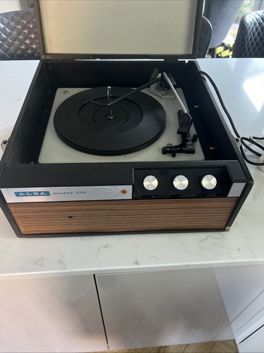 Alba model 536 portable record - model,