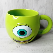 DISNEY PIXAR DISNEY STORE MONSTER INC 3D MUG - RARE COLLECTABLE RETRO CUP