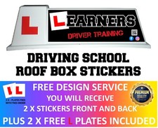 Driving Instructor Roof Box