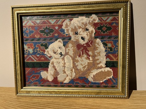 Vintage teddy bear cross - teddy,