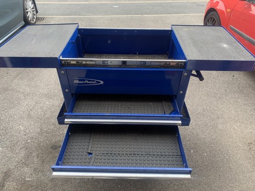 Blue point roll cart - blue, box