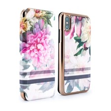 Ted Baker Apple iPhone X/XS Linora Folio Mirror Phone Case (New) - Free Postage