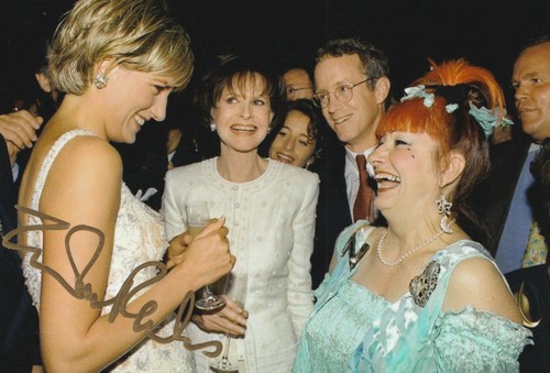 Zandra rhodes hand - rhodes, signed