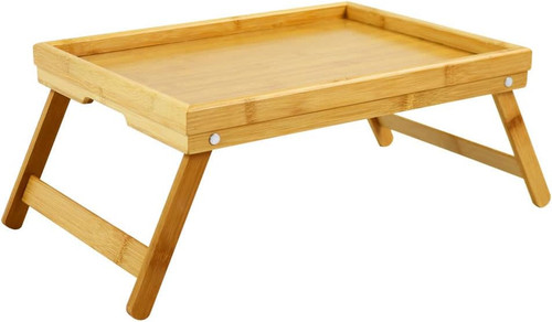 Bamboo bed tray - bed, with