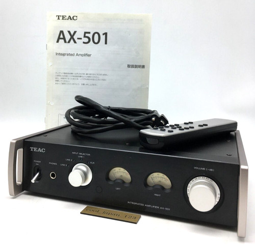 Teac 501 stereo - ax-501, integrated