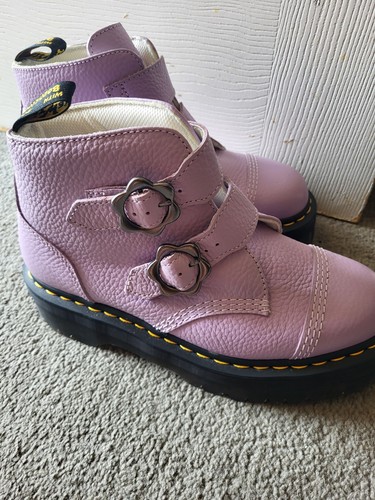 Martens lilac leather - dr,