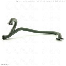 VW T25 Exhaust Manifold (Cylinder 1 To 3) 025251171G